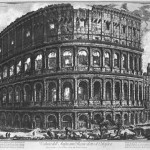 Giovanni Battista Piranesi: Veduta dell‘Anfiteatro Flavio, detto il Colosseo. Aus: Vedute di Roma